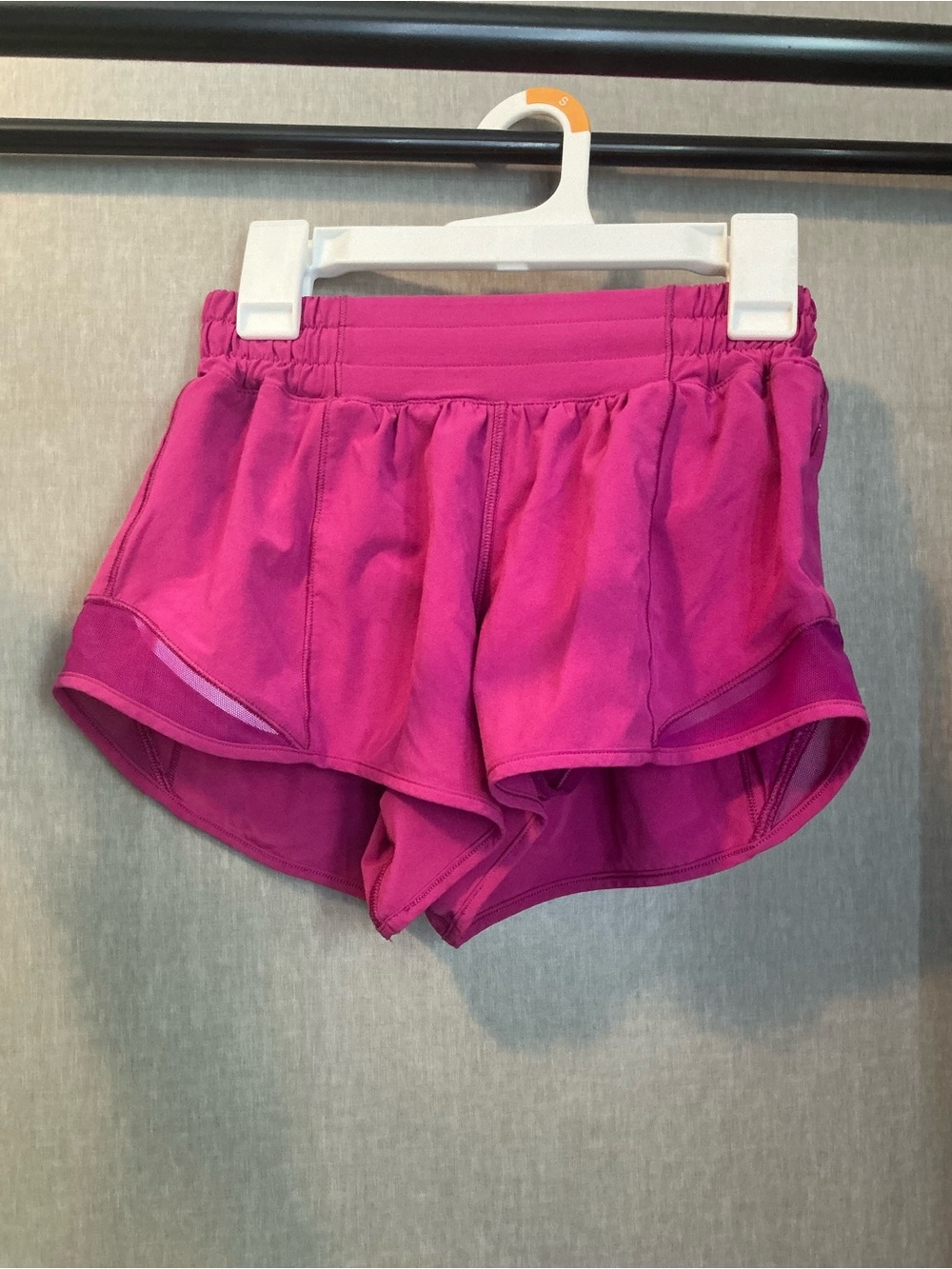 lululemon athletica Hot Pink Athletic Running Shorts